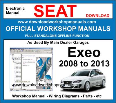 Seat Exeo Workshop Service Repair Manual